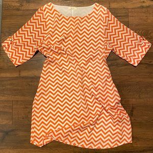 Everly Chevron Dress